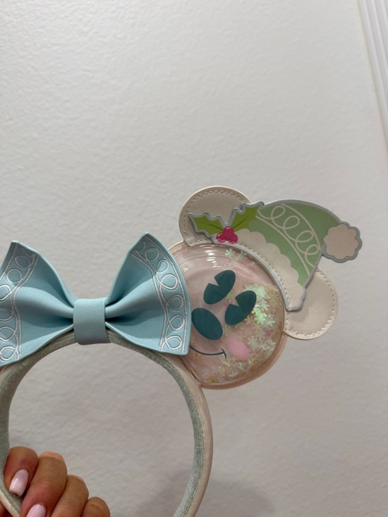 NEW Disney Loungefly Mickey & Minnie Snowman Ears main image 4